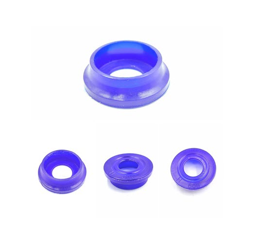 ยางรองเบ้าลูกปืน(#608) ฮาตาริ16"(รุ่นใหม่ ฝาเหล็ก) คละสี