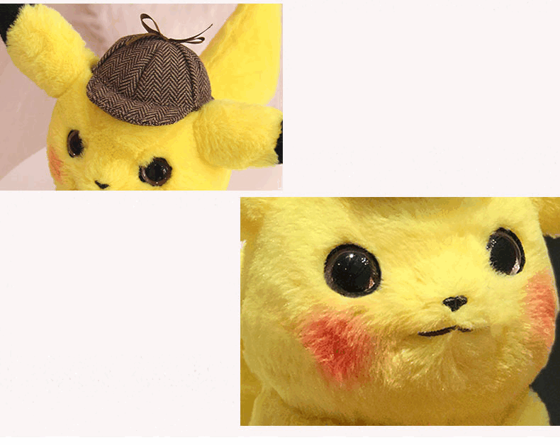 ตุ๊กตาปิกาจู (พร้อมกล่อง+ผ้าพันคอ+แว่น+หมวก)