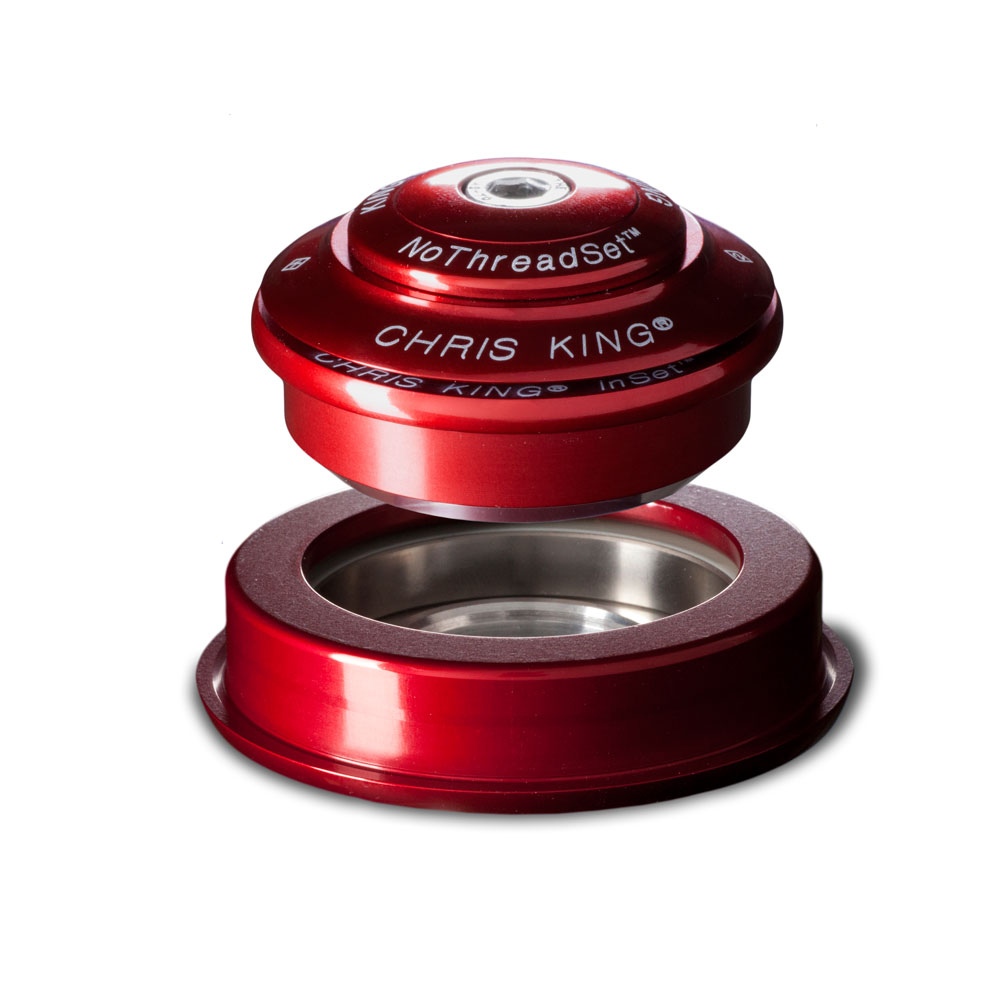 ถ้วยคอฝัง CHRIS KING (บน 44mm ล่าง 56mm) สำหรับใส่โช๊คซางเทเปอร์ 1-1/8" - 1.5" ,INSET™ 2