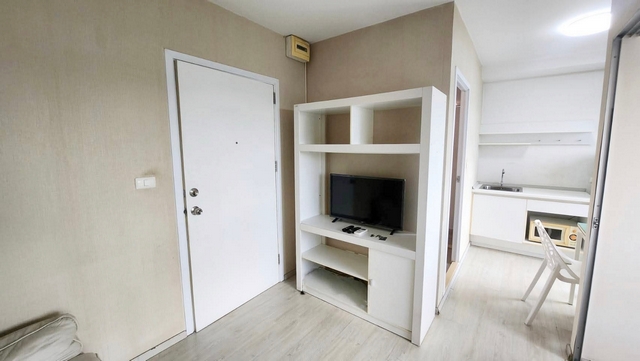 ให้เช่าพลัมคอนโด พาร์ค รังสิต ตึก B 23 ตร.ม.เฟอร์ครบ มีเครื่องซักผ้า ใกล้ ม.กรุงเทพ