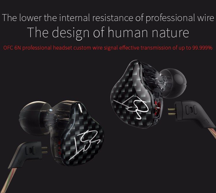 ขาย KZ ZST หูฟัง hybrid driver 1DD+1BA ระดับ HiFi เบสลึก ถอดสายได้ ดีไซน์หรู