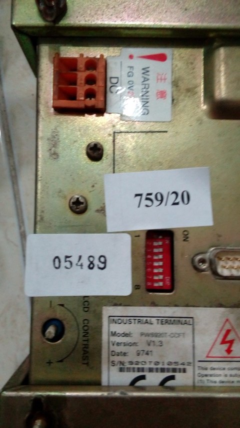 LCD TOUCH SCREEN “ HITECH ” รุ่น PWS920T-CCFT