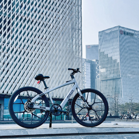 MIKUA CYBER SPRINT 2 | จักรยานไฟฟ้าไฮบริด สมาร์ท IoT แรง 650W น้ำหนักเบา 24กก.