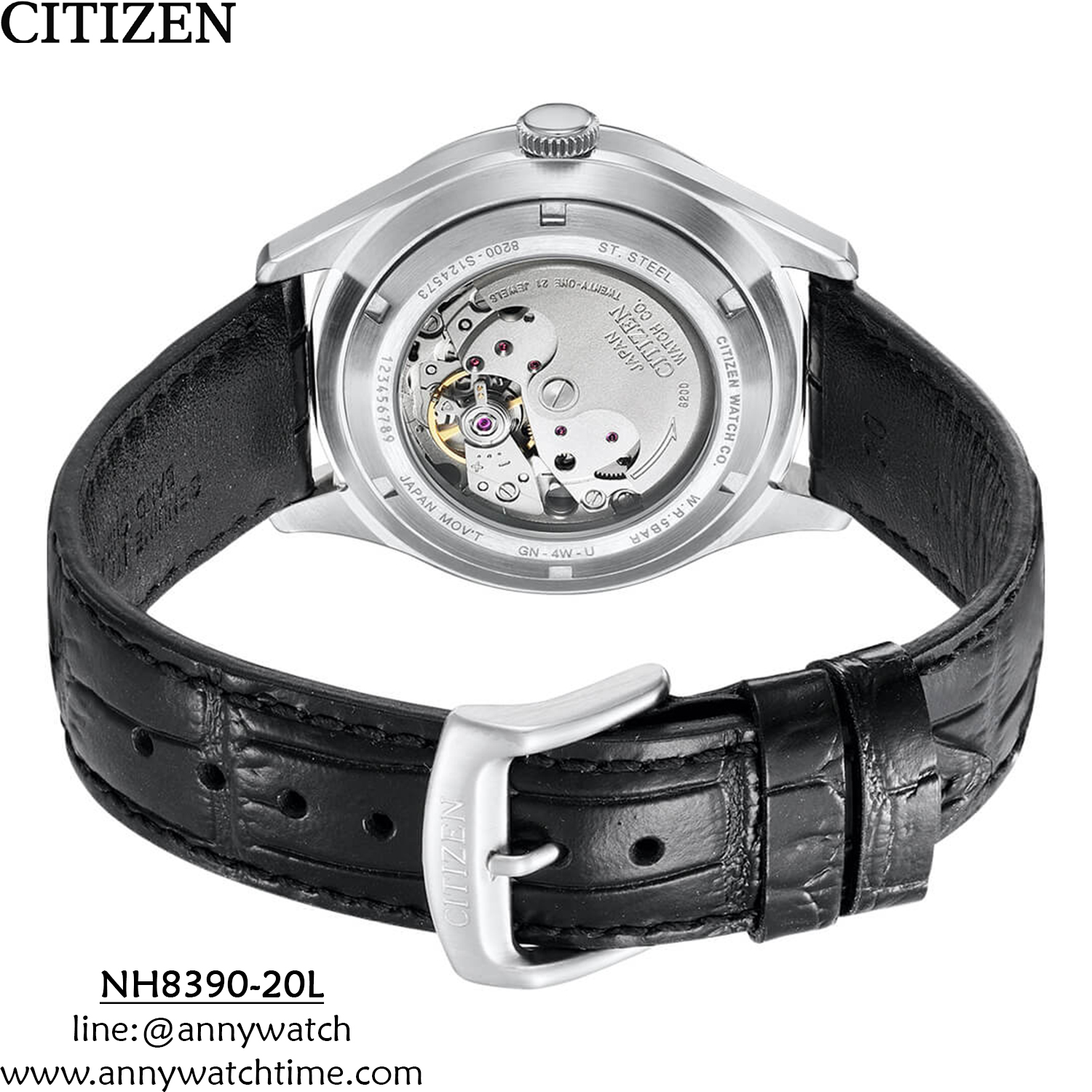 CITIZEN NH8390-20L - จำหน่ายนาฬิกาของแท้ 100% รับซ่อมนาฬิกา