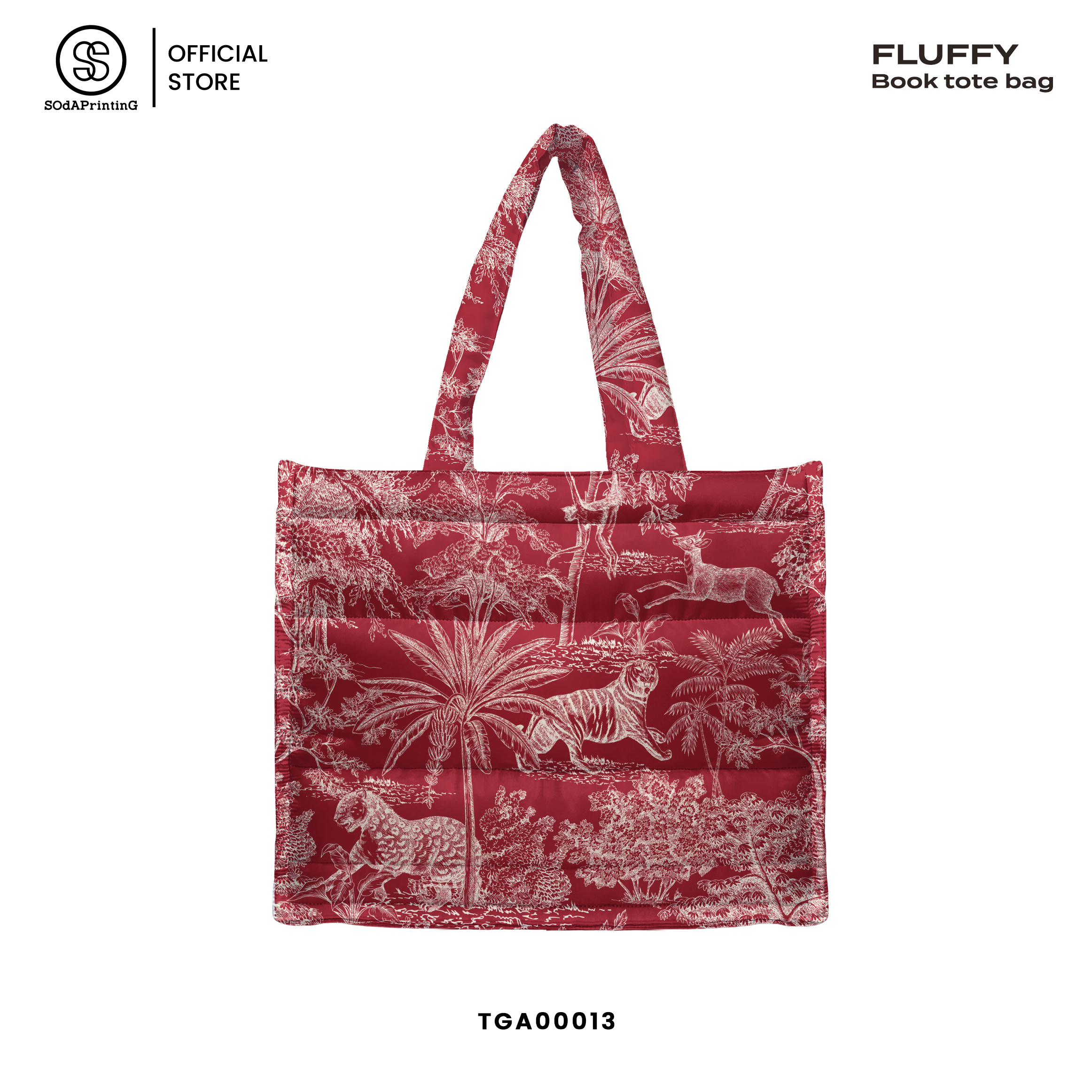 กระเป๋า Fluffy Book Tote Bags Forest Collection รหัส TGA00011-TGA00020 #FluffyBookToteBag