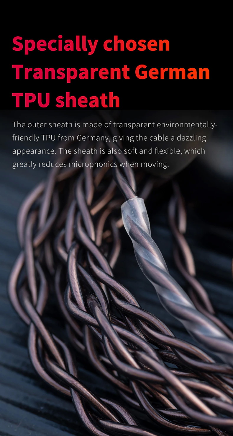 ขาย FiiO LF-RB สายอัพเกรดหูฟังชุบเงินผลึกเดี่ยว ถอดเปลี่ยนหัวแจ๊คได้