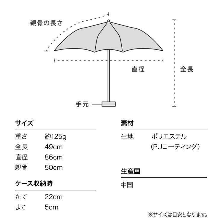Wpc.© Folding Umbrella (55 cm) air light uv parasol รุ่น mini 125 g