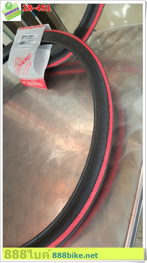 ยางนอกจักรยาน CHAOYANG "Sailfish" 20x1 1/8 28-451, (Hippo) H-5169 ,ขอบลวด ,W305035