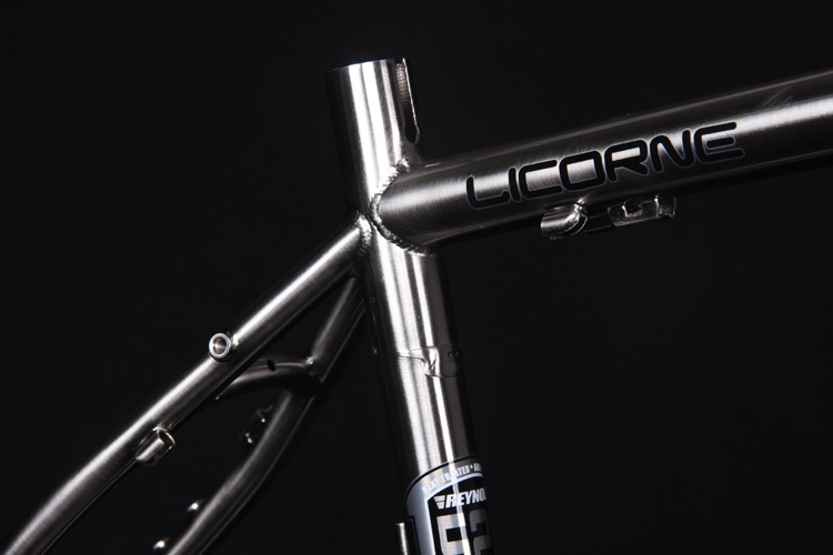 เฟรมจักรยาน PALOMA Licorne เหล็ก Reynolds 520 – สีไทเทเนียม 4 สี รองรับล้อ 26”/27.5” | เฟรมเสือภูเขาคลาสสิก น้ำหนักเบา