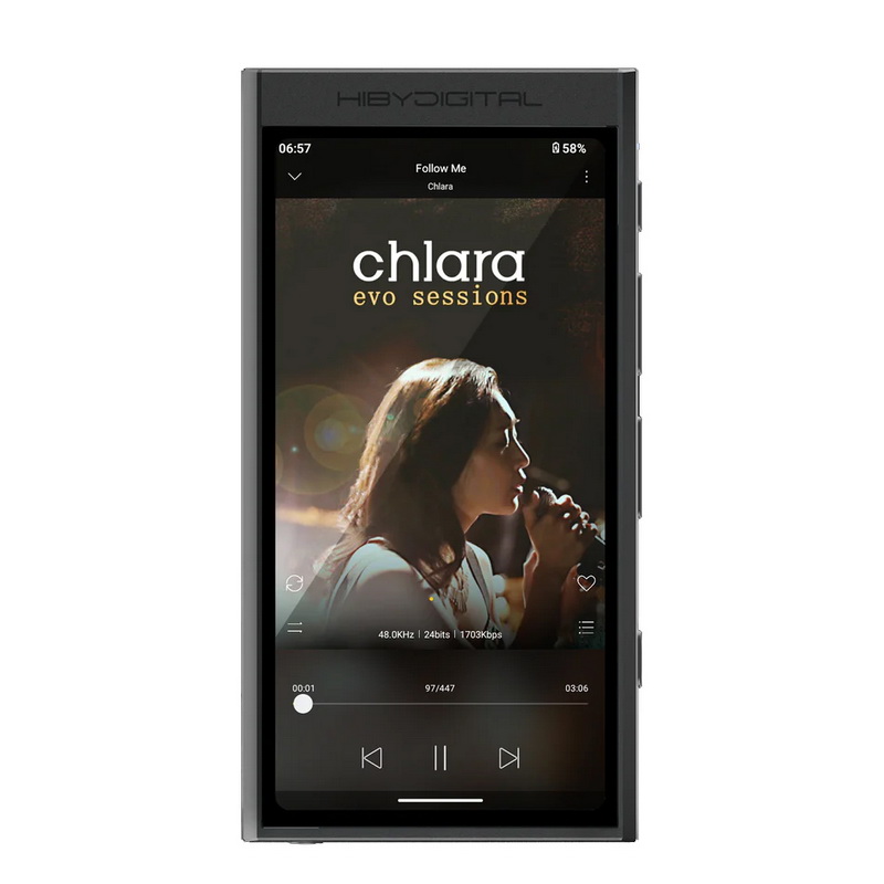 Hiby Digital M300 เครื่องเล่นเพลง Android พกพา มี Playstore มีลำโพงในตัว รองรับ Hires + Hires Wireless