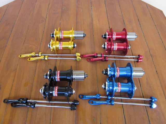 ดุมดิส ดุมเสือภูเขา Novatec , D042SB,041SB หน้า/หลัง 32H ,36H โม่อลู