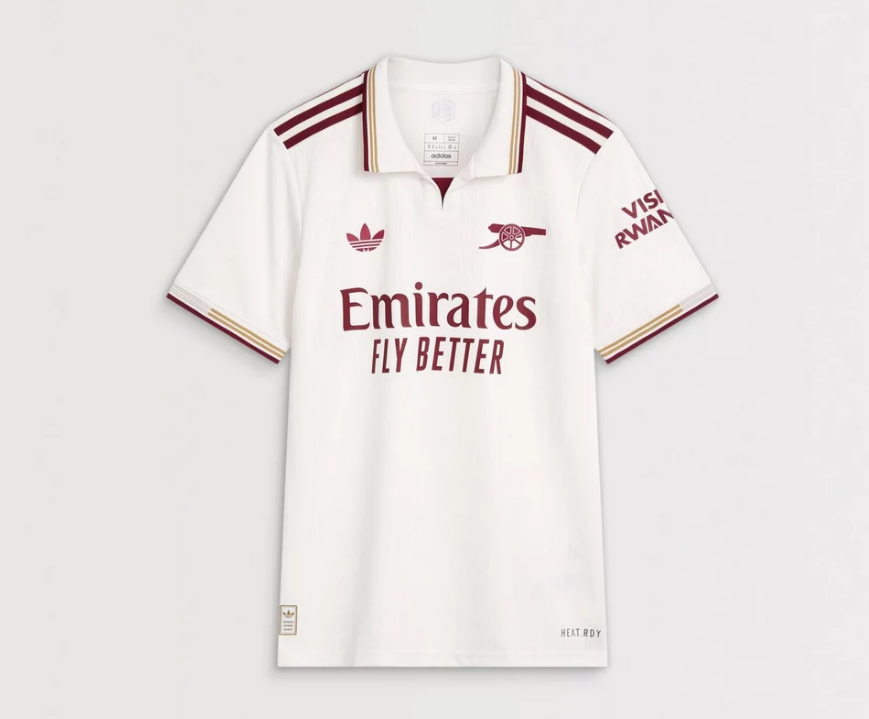 เสื้ออาร์เซนอล 2025 2026 ชุดที่3 รุ่นนักเตะ 25/26 Authentic Third ของแท้