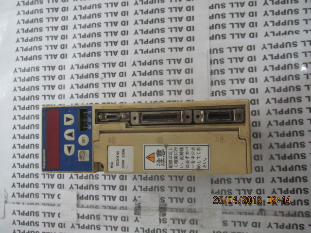 SERVO DRIVE “ PANASONIC ” รุ่น MSD023A1XX