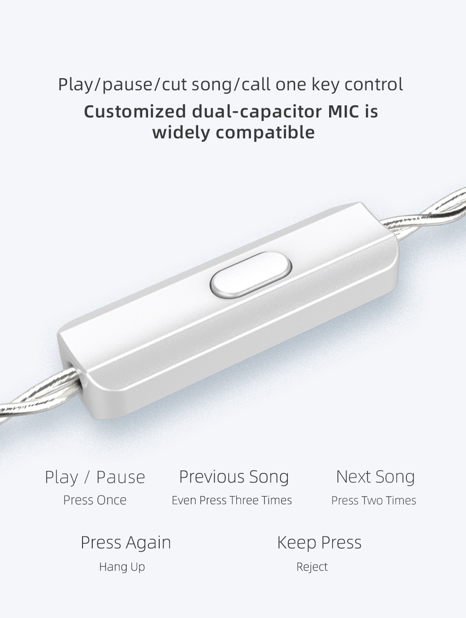 ขาย KZ ASX หูฟัง 10 ไดรเวอร์ Balanced (10BA) ประกันศูนย์ไทย