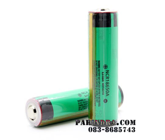 แบบเตอรีแบบชาร์จ Panasonic NCR18650A Rechargeable 3100mAh 3.7V Protected