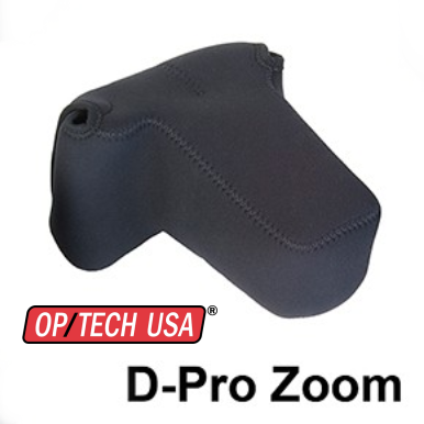 OPTECH / USA Soft POUCH DIGITAL D-PRO ZOOM BLACK 6" x 6.5" x 8" (15,2cm x 16,5cm x 20,3cm)Soft Case สำหรับป้องกันกล้องและเลนส์จากฝุ่นละออง เหมาะสำหรับกล้อง DSLR ขนาดกลางพร้อมเลนส์ยาว ประกันศูนย์ 5 ปี ราคาส่ง ส่งฟรีems