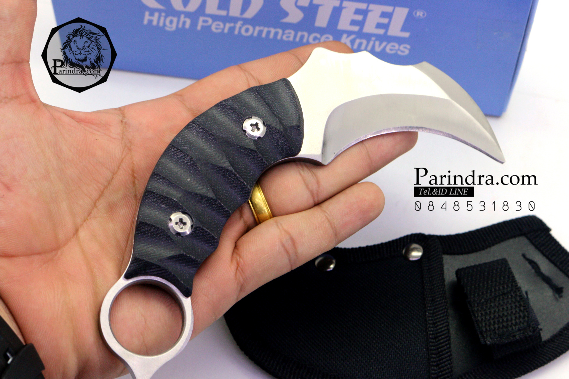 มีดคารัมบิต (Karambit) Cold steel Steel Scorpion แมงป่องอ้วน (OEM)
