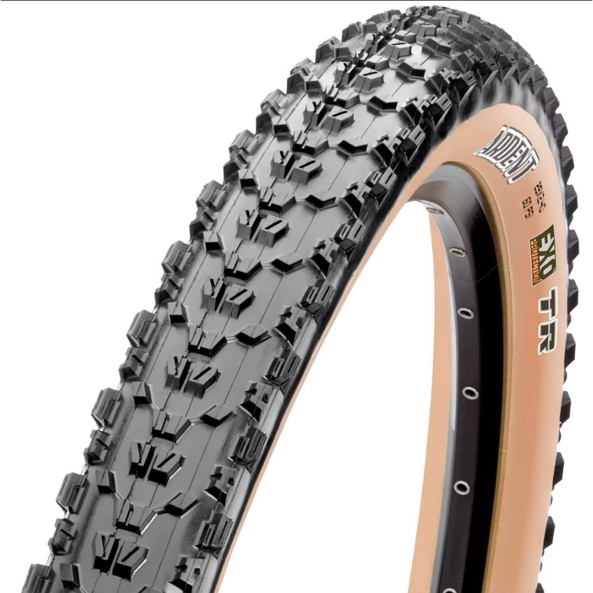 ยางนอกขอบพับเสือภูเขา MAXXIS ARDENT 29x2.25 สีชา MTB ขอบพับ กันหนาม EXO/TR/TANWALL (CROSS COUNTRY)