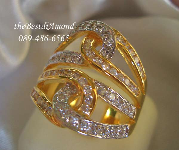 RL013+++แหวนเกี่ยวรัก+++เริ่ดหรู ดูมีดีไซน์สไคน์ Right Hand Ring สวยมั่กๆๆ ไม่ควรพลาด