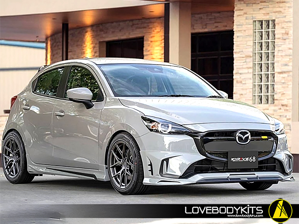 ชุดแต่ง DRIVE 68 : MAZDA 2 / 2024 HATCHBACK