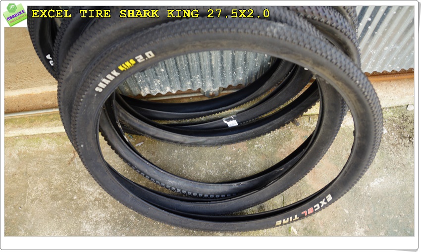 ยางนอกขอบลวด EXCEL "SHAR KING " 27.5X2.0