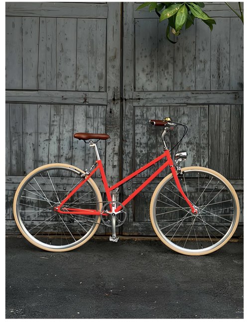 ETALY Retro 28" Commuter Bike | Chromium Molybdenum Steel Frame, Vintage Style