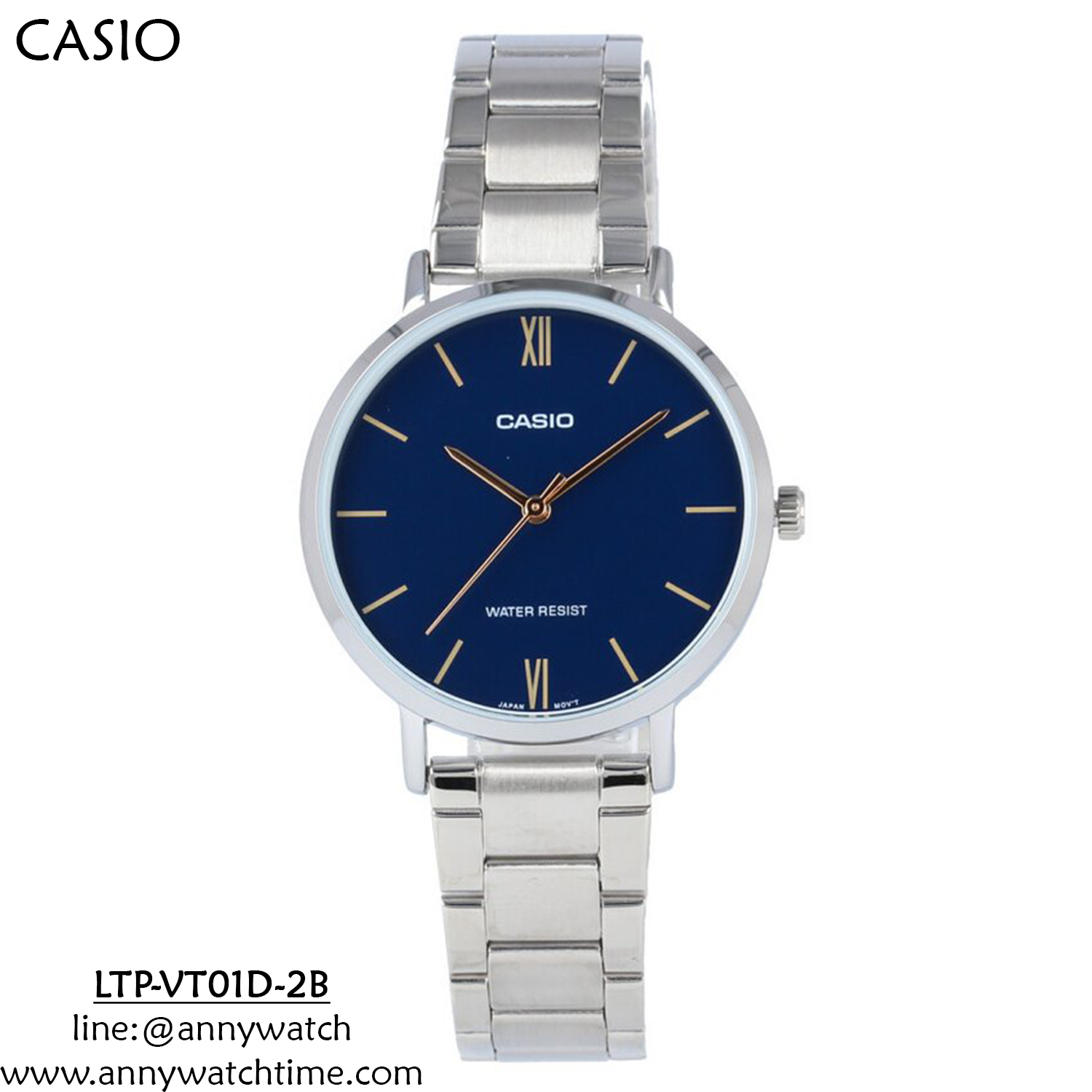 CASIO LTP-VT01D-2B