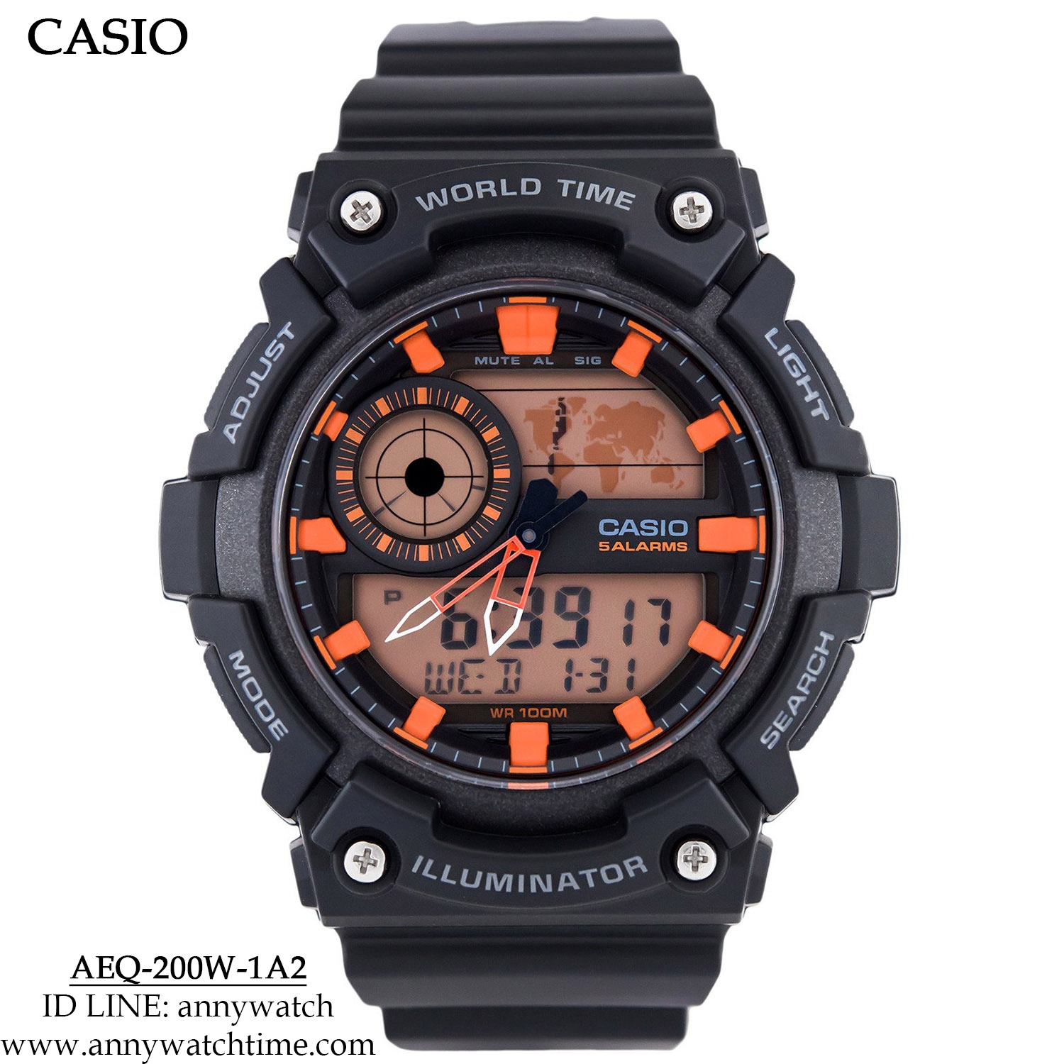 CASIO AEQ-200W-1A2