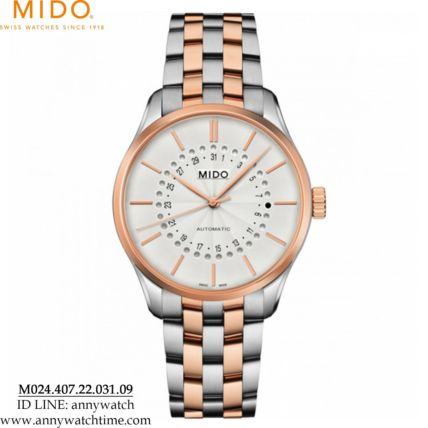MIDO M024.407.22.031.09