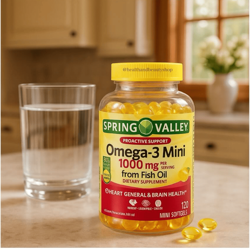 Spring Valley Omega-3 Mini 1000 mg 120 Count