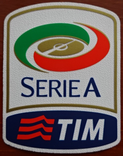 อาร์มสัญลักษณ์ฟุตบอล การแข่งขันฟุตบอลกัลโช่ เซเรียเอ - CALCIO SERIE A 2010/15 PLAYER SIZE ใหม่ / CALCIO SERIE A National Football League PLAYER SIZE Football Patch/Badge - CALCIO SERIE A 2010/15 NEW