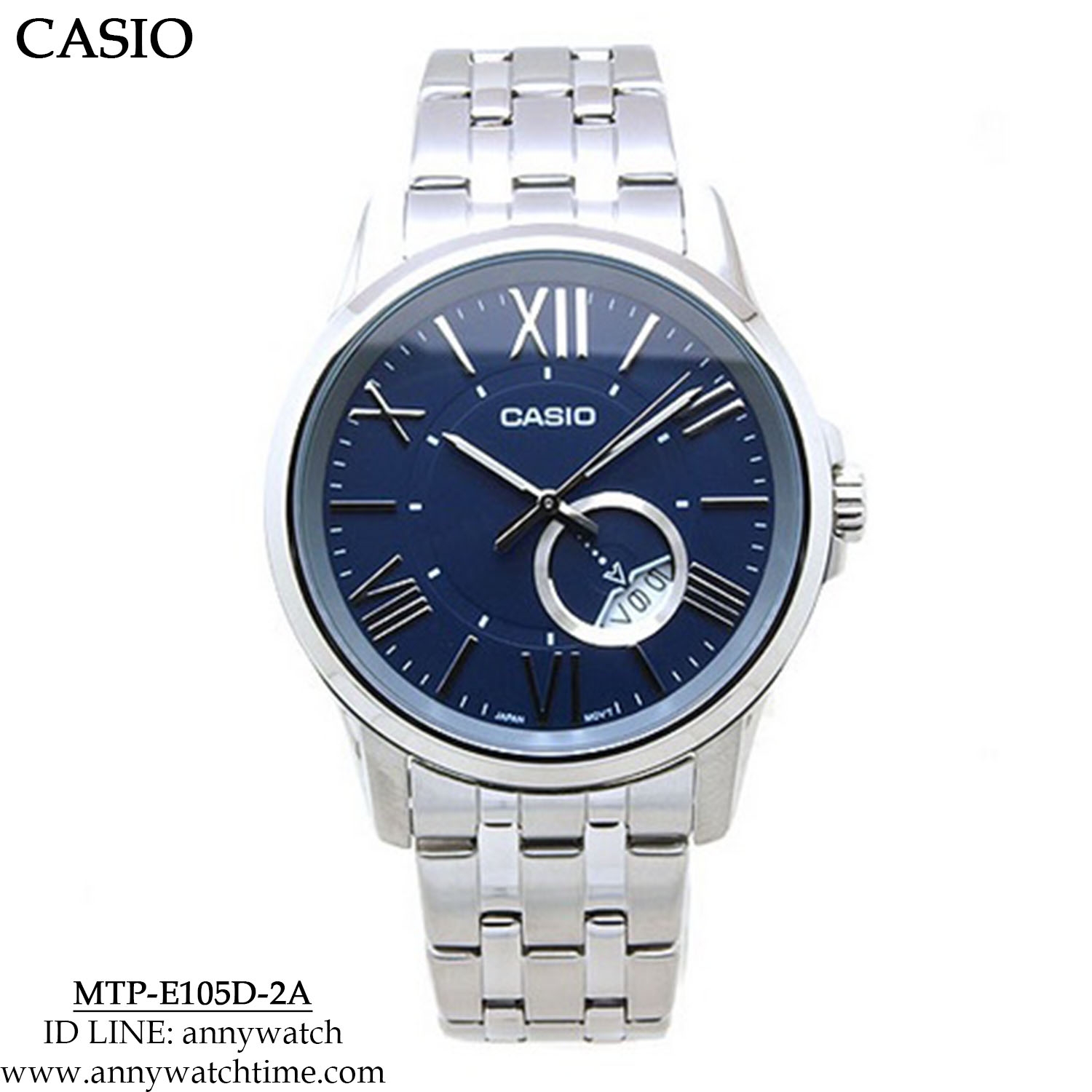 CASIO MTP-E105D-2A