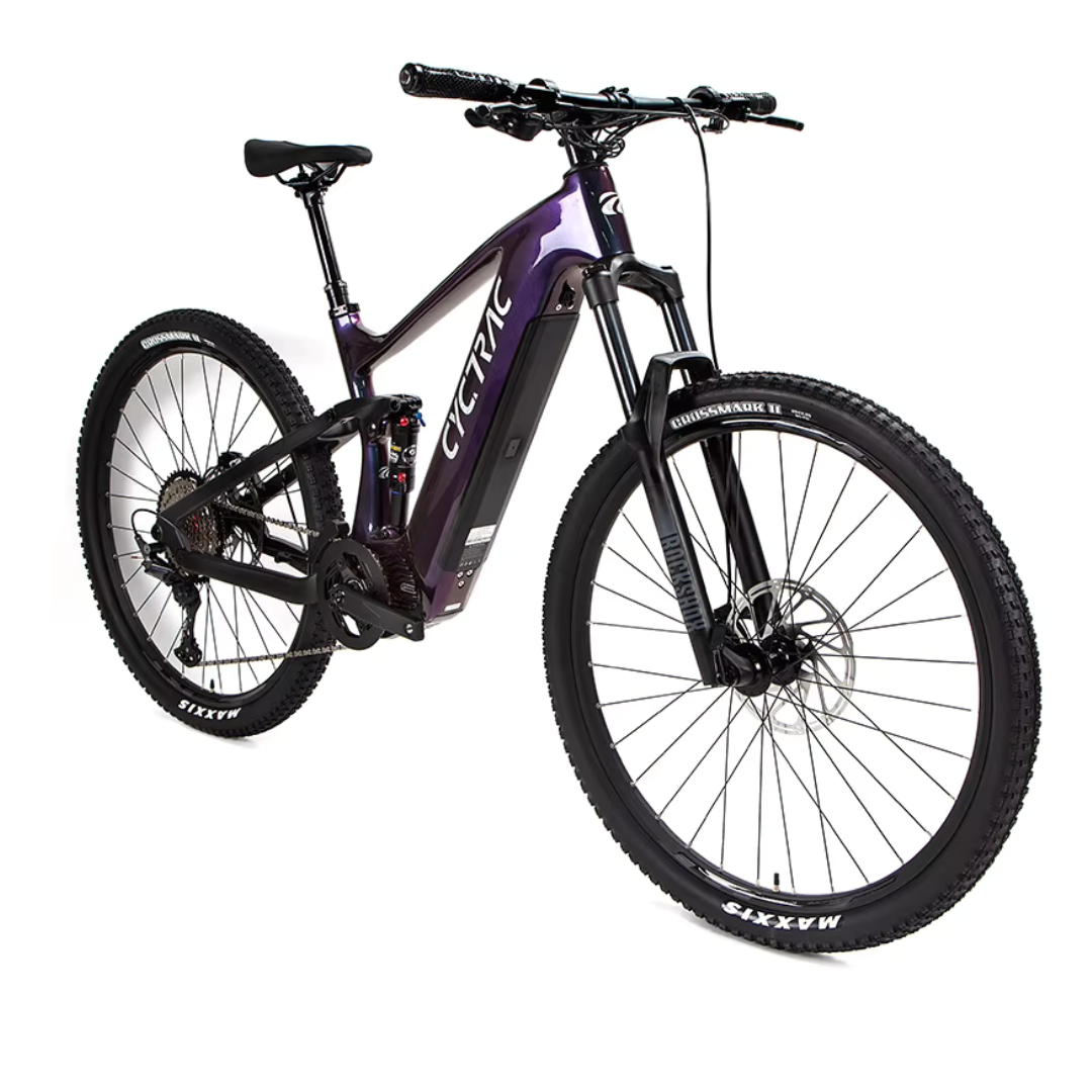 CYCTRAC EM10 Carbon Fiber E-Bike | Bafang M510 | 720Wh Hidden Battery | 12-Speed | 45 km/h