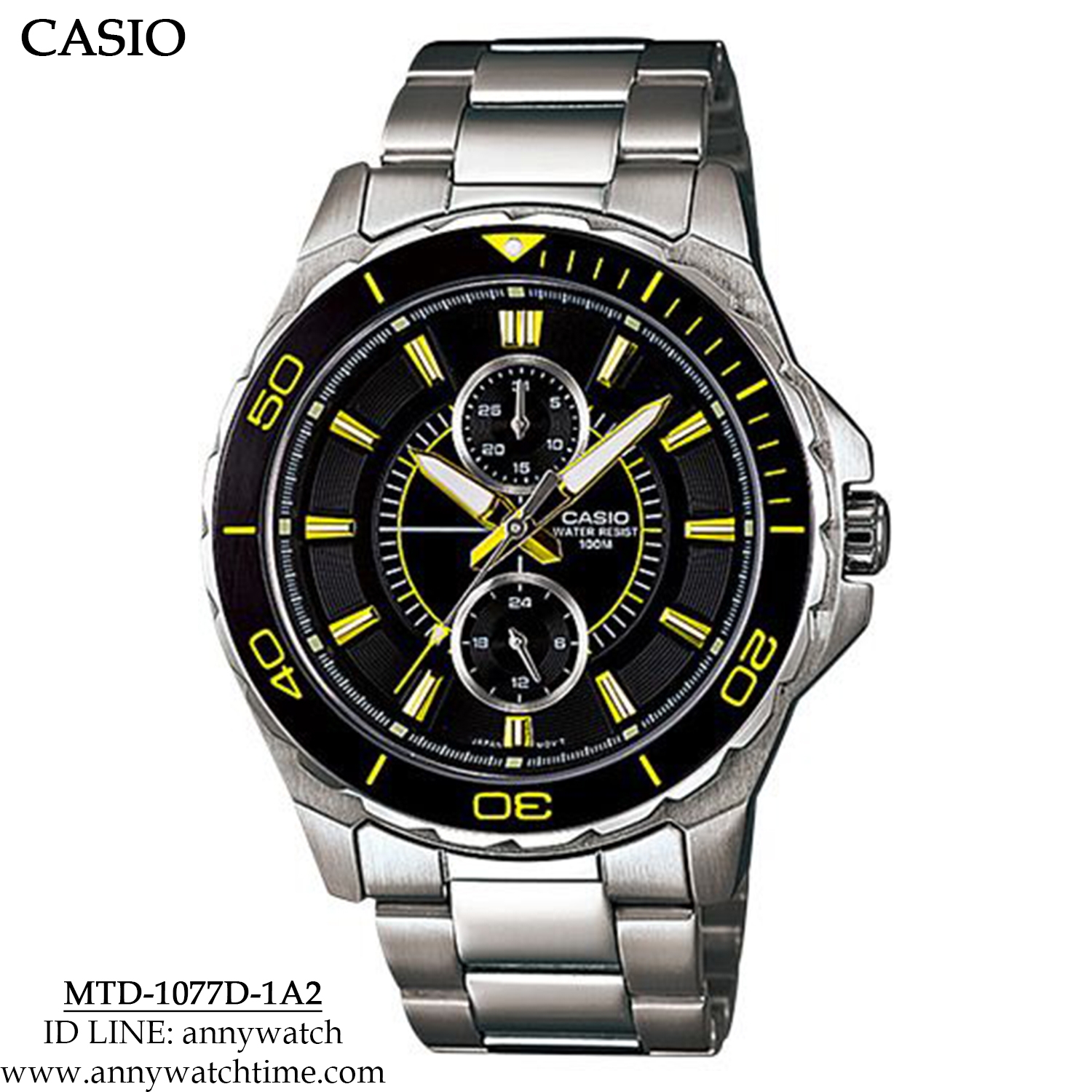 CASIO MTD-1077D-1A2