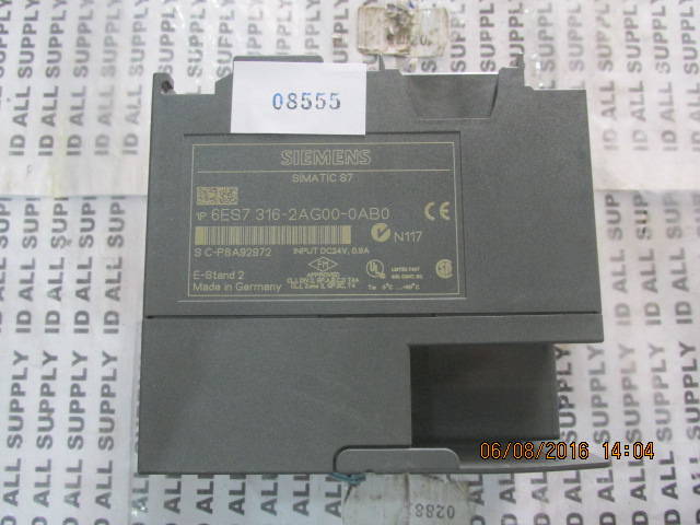 PLC “ SIEMENS ” รุ่น 6ES7 316-2AG00-0AB0