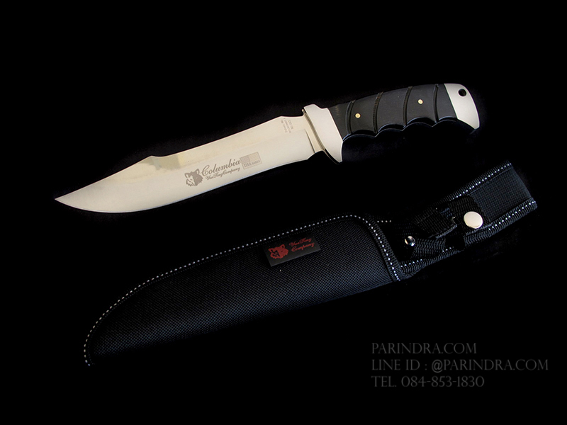 มีดเดินป่า COLUMBIA รุ่น G03 ใบมีดสวย คมมาก สำเนา