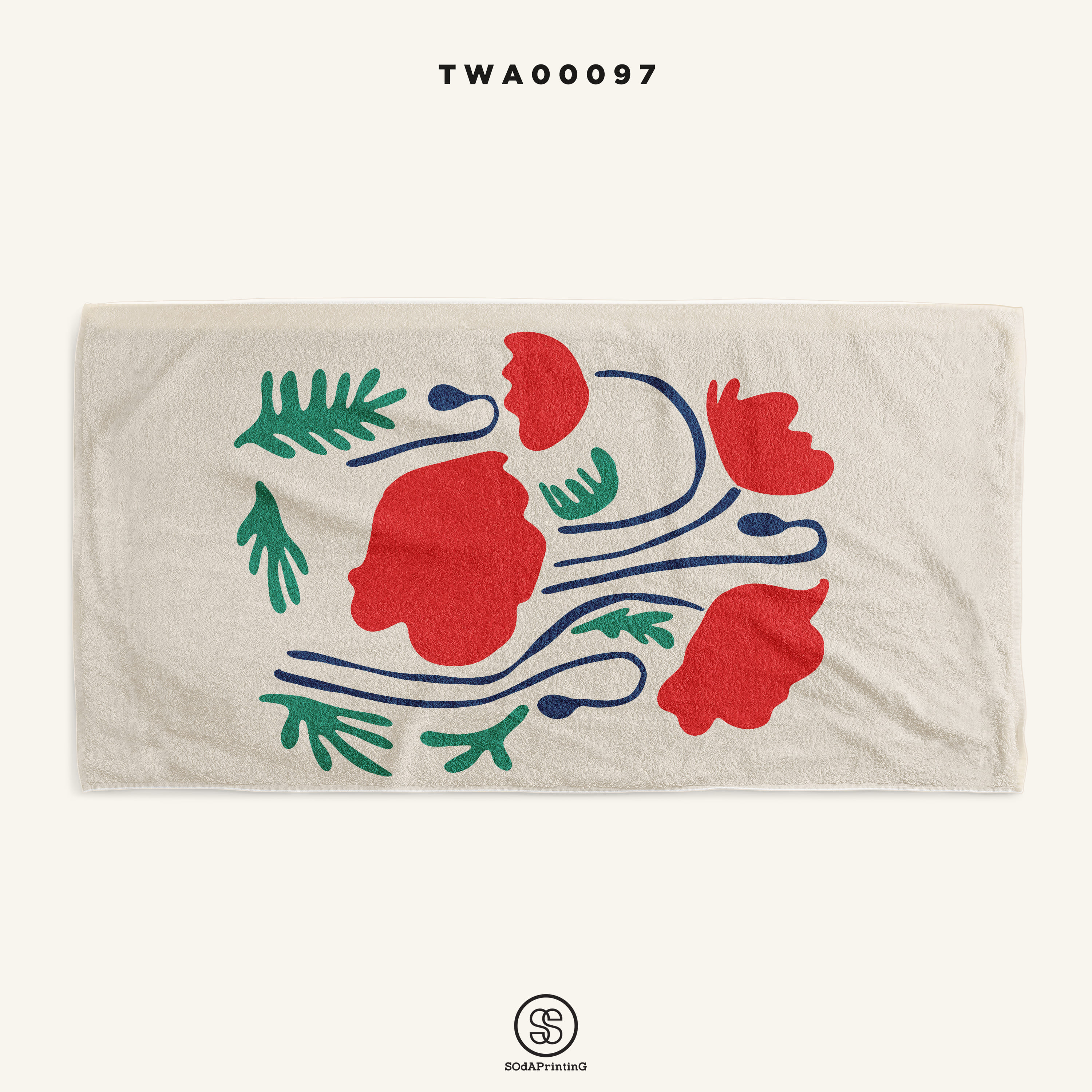 ผ้าเช็ดตัว SOdA รหัส TWA00097 #SOdAtowel #SOdAhome