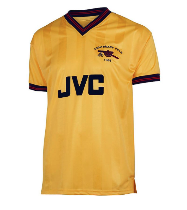 เสื้ออาร์เซนอลย้อนยุค 1985 เซนเทนนารี่ Arsenal 1985 Centenary Shirt เยือนของแท้