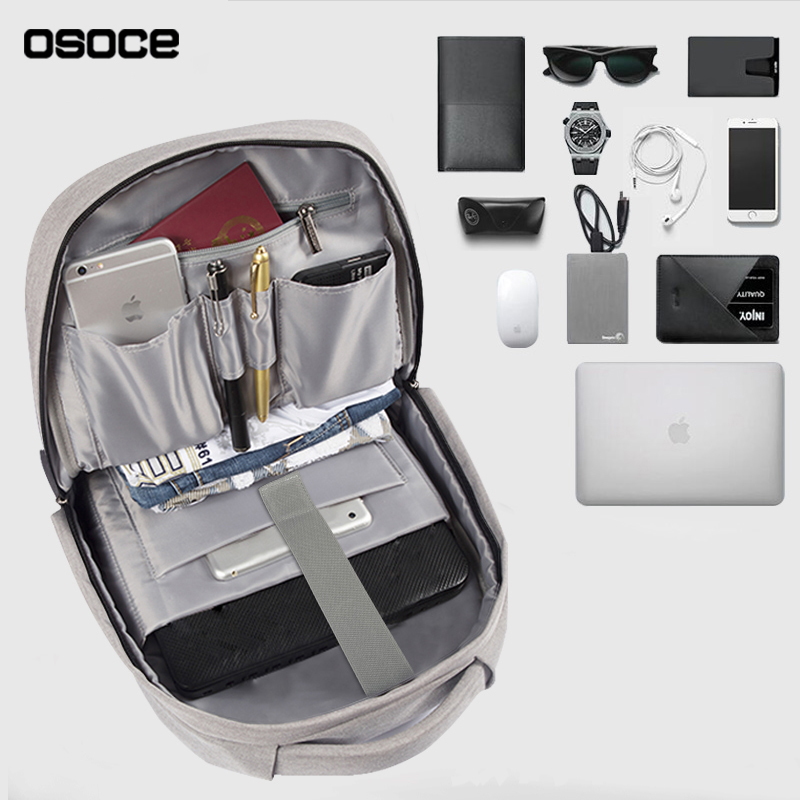 ขาย OSOCE S8 กระเป๋าสะพายแฟชั่น กันน้ำ ต่อสายชาร์จเข้าได้ พื้นที่จัดเก็บกว้างขวาง