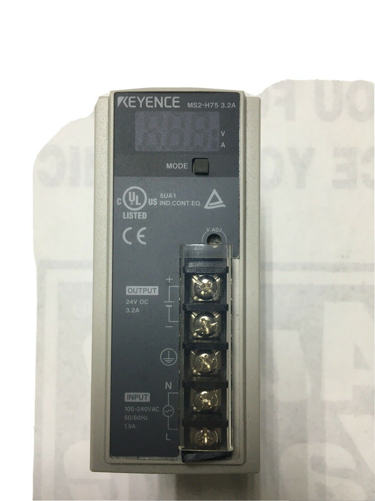 PLC " KEYENCE " รุ่น MS2-H75