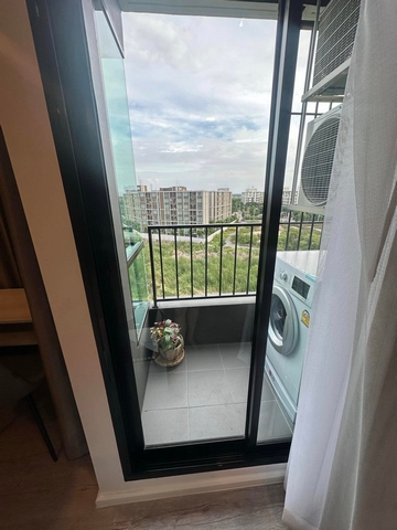 ให้เช่าคอนโด เคฟ เอวา ตึกC 25.12 ตร.ม.เฟอร์ครบ มีเครื่องซักผ้า ใกล้ธรรมศาสตร์รังสิต