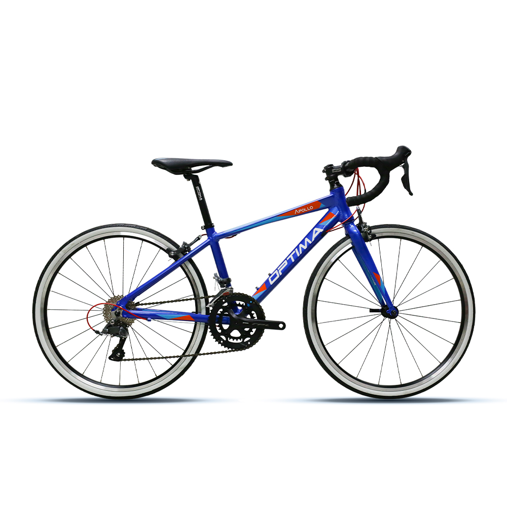 จักรยานเสือหมอบเด็กโต OPTIMA APOLLO R2000 ปี 2021, เกียร์ 2x8 Shimano Claris