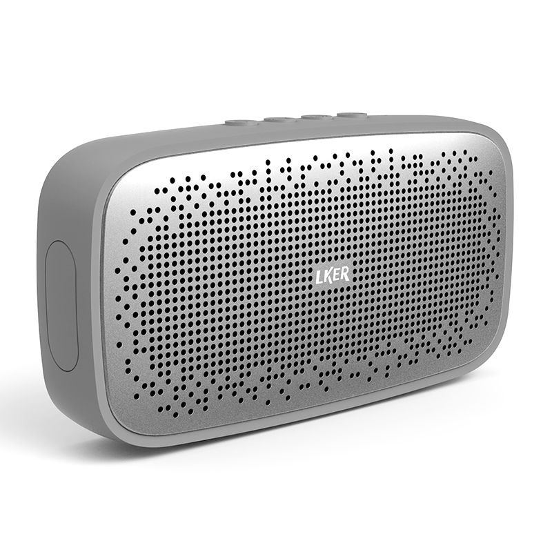 LKER LKS1 ลำโพงพกพาไร้สาย กันน้ำได้ รองรับ Bluetooth V4.0 มี 4 สี