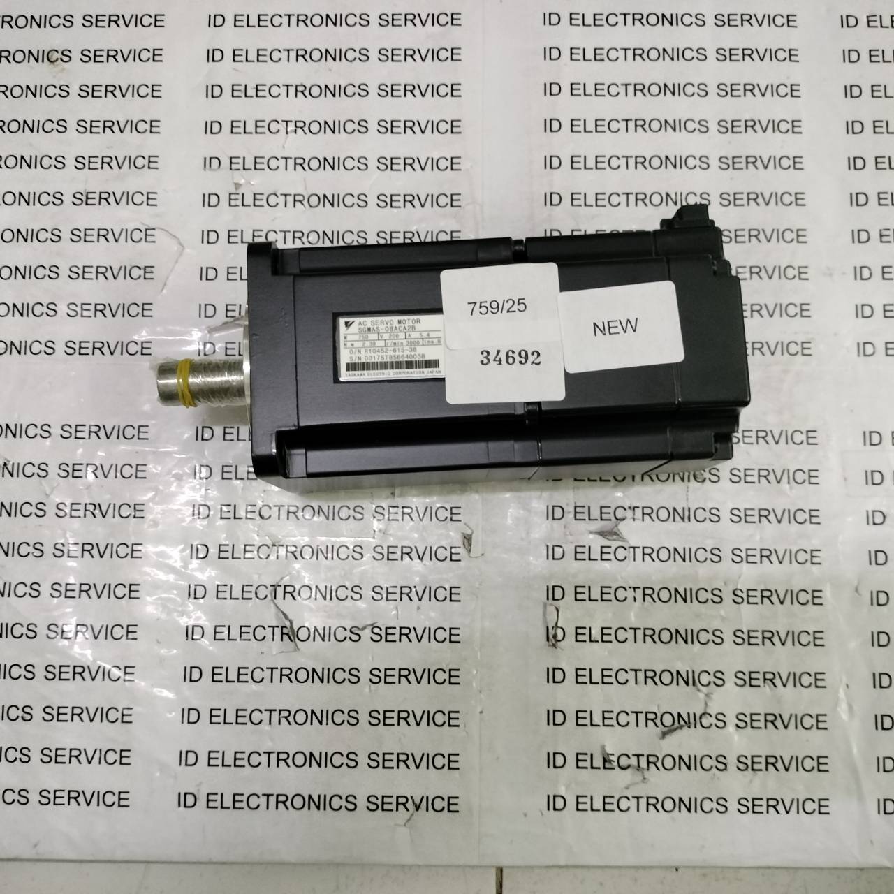 SGMAS-08ACA2B SERVO MOTOR " YASKAWA "
