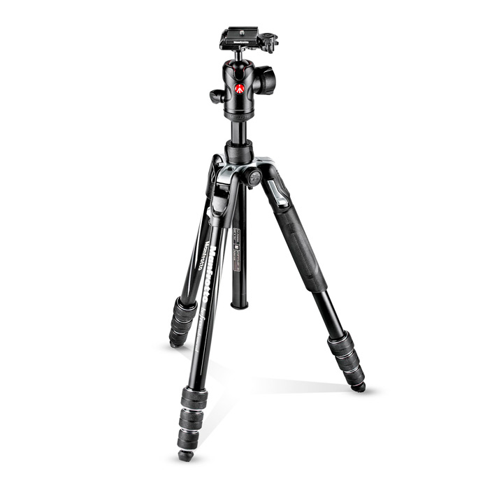 ขาตั้งกล้อง Befree Advanced Aluminum Travel Tripod twist Black สีดำ ball head MF-MKBF-TABKB Manfrotto ประกันศูนย์ 10 ปี