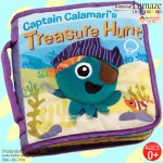 หนังสือนิทานผ้า Soft book (CAPTAIN calamaris Treasure Hunt) by Lamaze หนังสือผ้าแสนนิ่มของแท้ จาก Lamaze