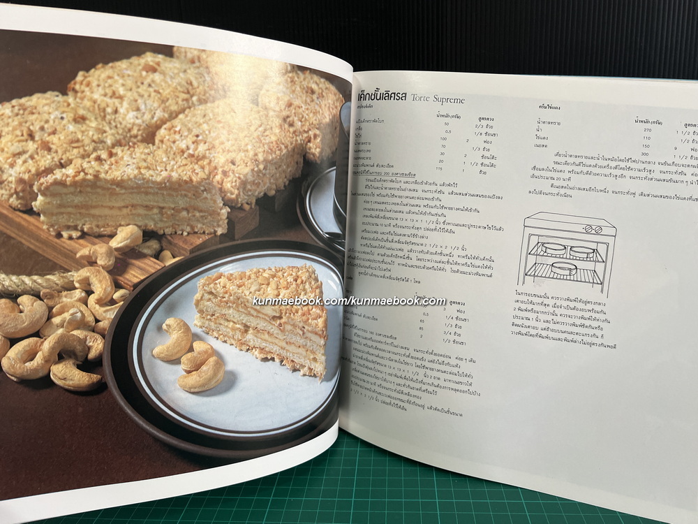 ตำราทำขนมจากแป้งสาลี เล่ม 2 โดยโรงเรียนสอนการผลิตอาหารและขนมมาตรฐาน UFM