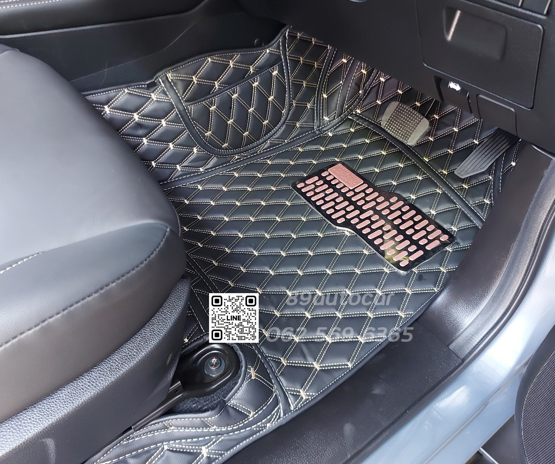 Isuzu Mu-X (มิวเอ็กซ์) 2021-2023 ปูพรมVVIP สีดำด้ายทอง เต็มคัน