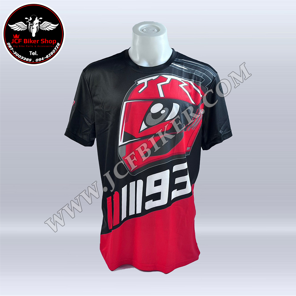 เสื้อยืดขี่มอเตอร์ไซค์ เสื้อยืดมอเตอร์ไซค์ เสื้อยืดแขนสั้น HELMET Ant93 Dri-fitเนื้อผ้าPolyester100%ระบายอากาศได้ดีไม่เหนียวติดตัวสวมใส่สบาย