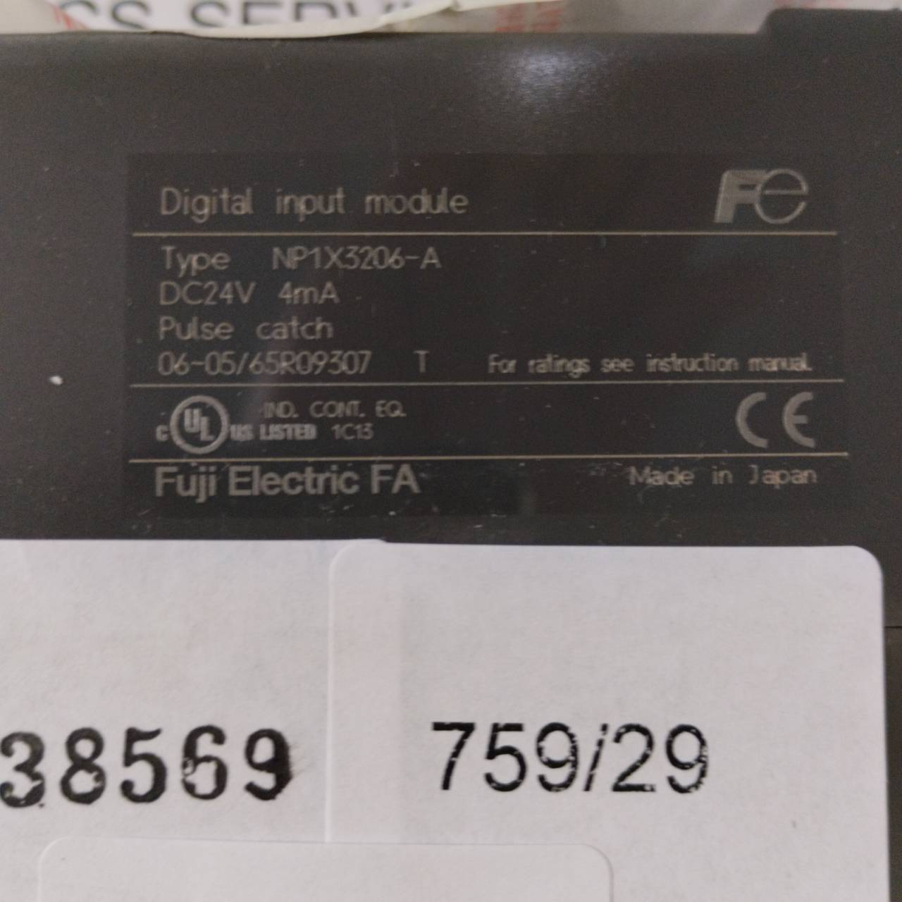 NP1X3206-A PLC " FUJI "